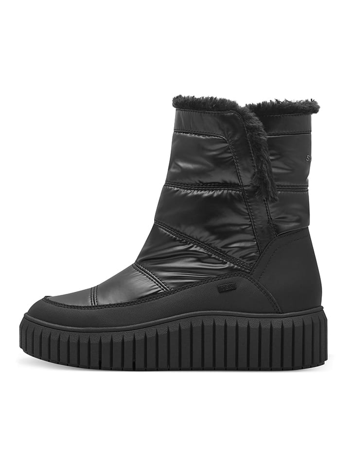 s.Oliver Winterboots in Schwarz günstig kaufen