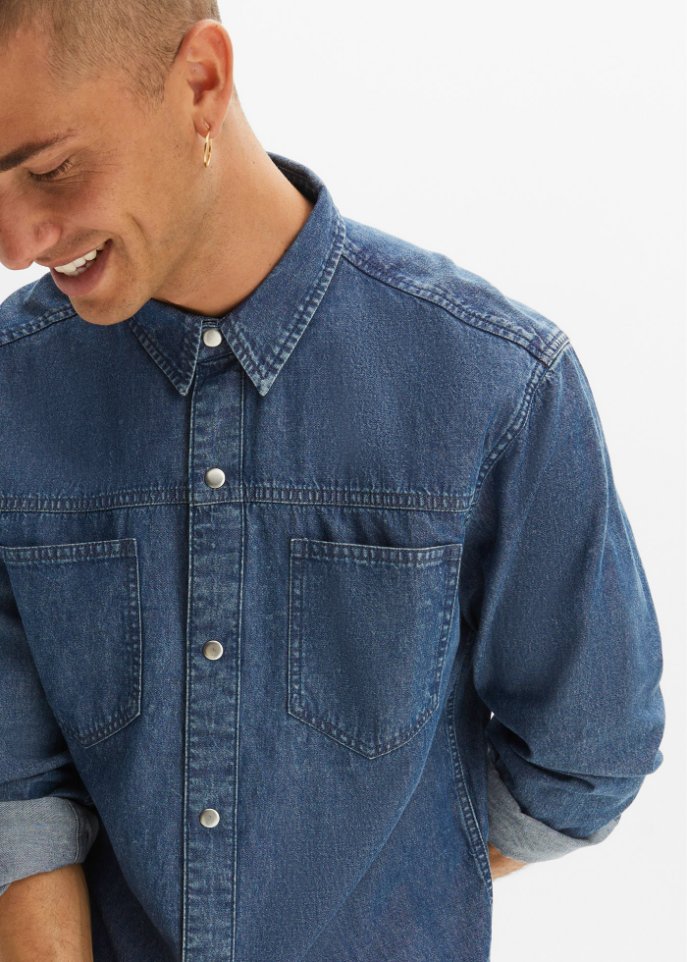 Jeanshemd, Loose Fit