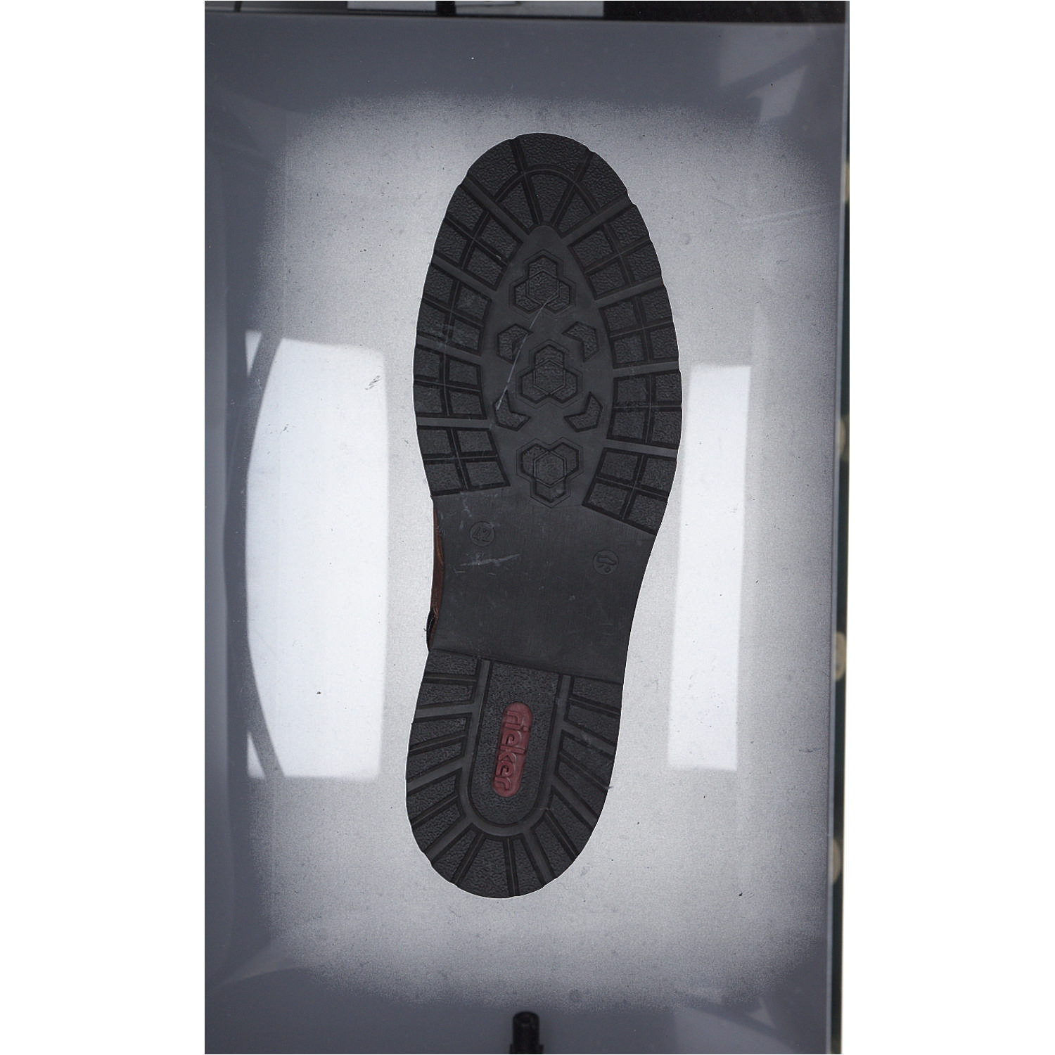 Rieker Z2842, Schnürstiefel, Damen, fuchs