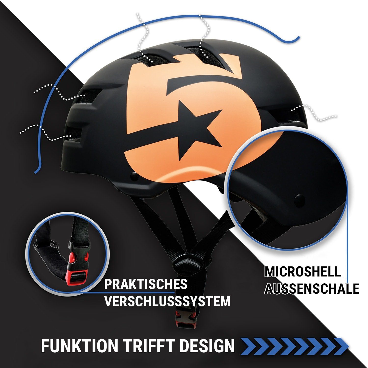 Skullcap Fahrradhelm NO.5 M