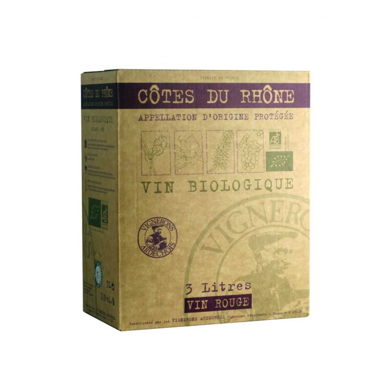 Vignerons Ardéchois Rouge 3 L
