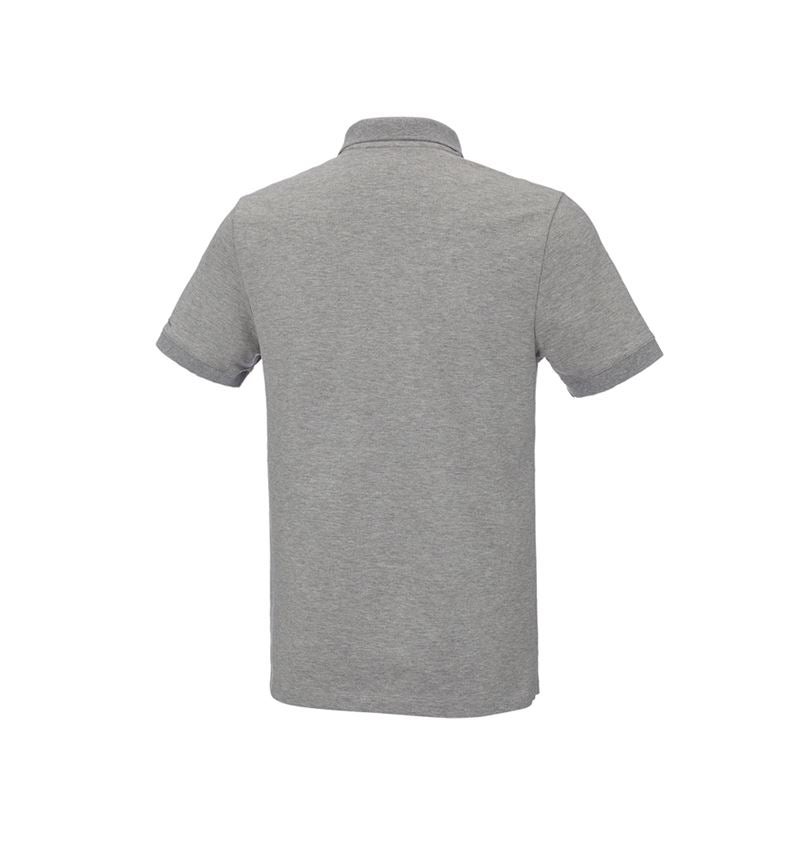 e.s. Piqué-Polo cotton stretch