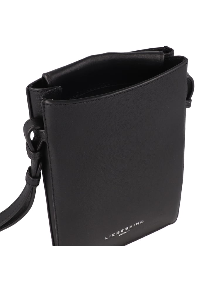 LIEBESKIND BERLIN Hilla Handytasche Leder 13 cm in black günstig kaufen onesize