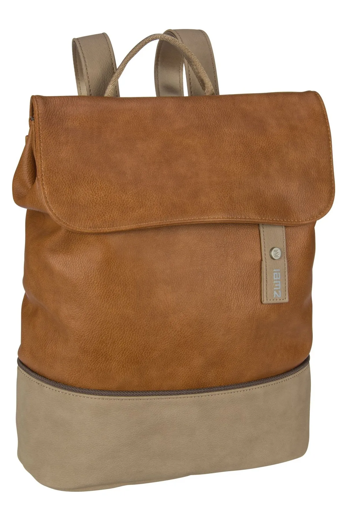 ZWEI  Rucksack - Beige - Unifarben