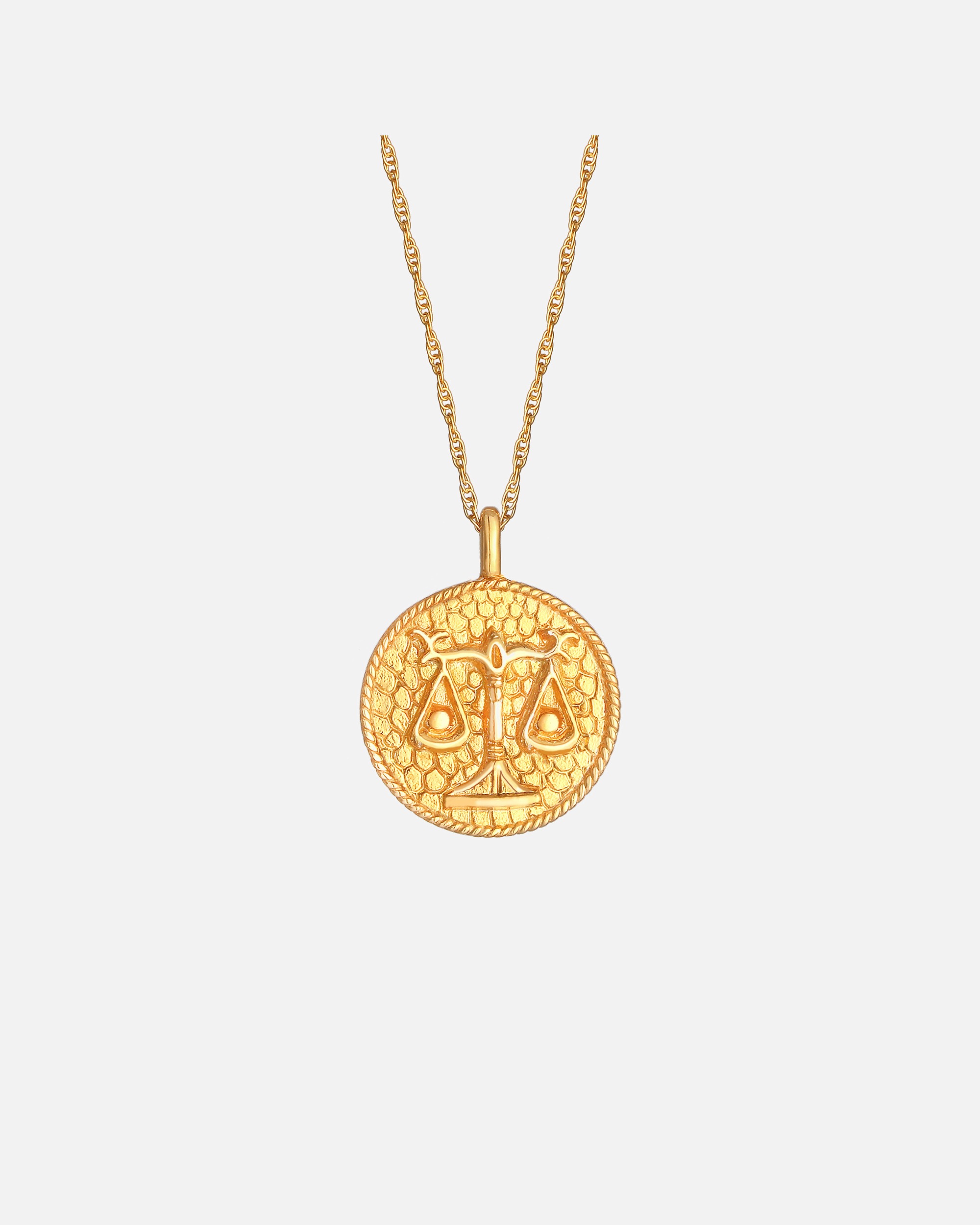 Moneta da donna Elli del segno zodiacale della Bilancia, tendenza astrologica antica in argento sterling 925