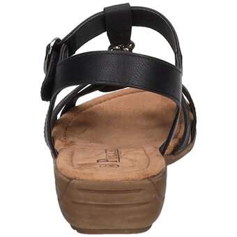 Puccetti Sandale in schwarz
