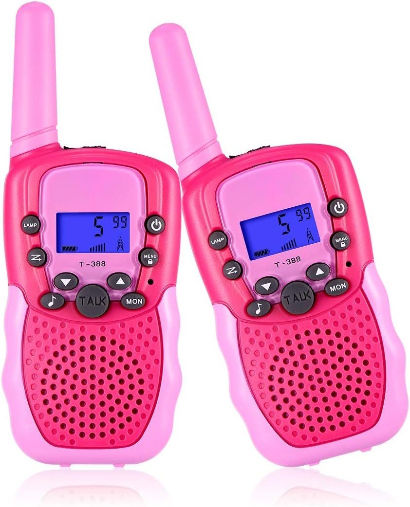 autolock Kinderwecker Kearui Spielzeug 3-12 Jahre für mädchen, Walkie Talkies für Kinder 8