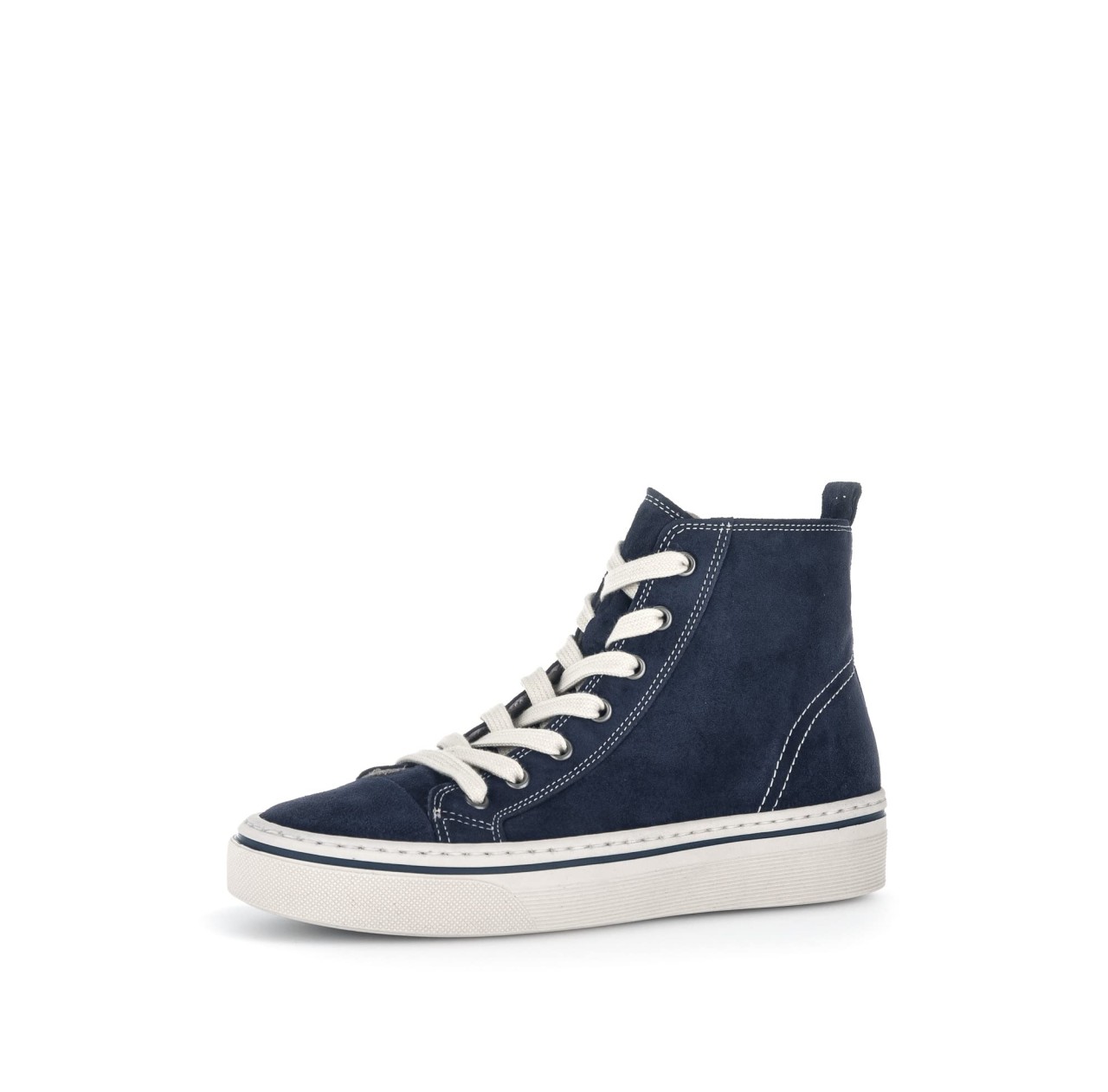 GABOR Freizeit Schnürer blau Gabor Fashion Sneaker high 43.160.16 bla