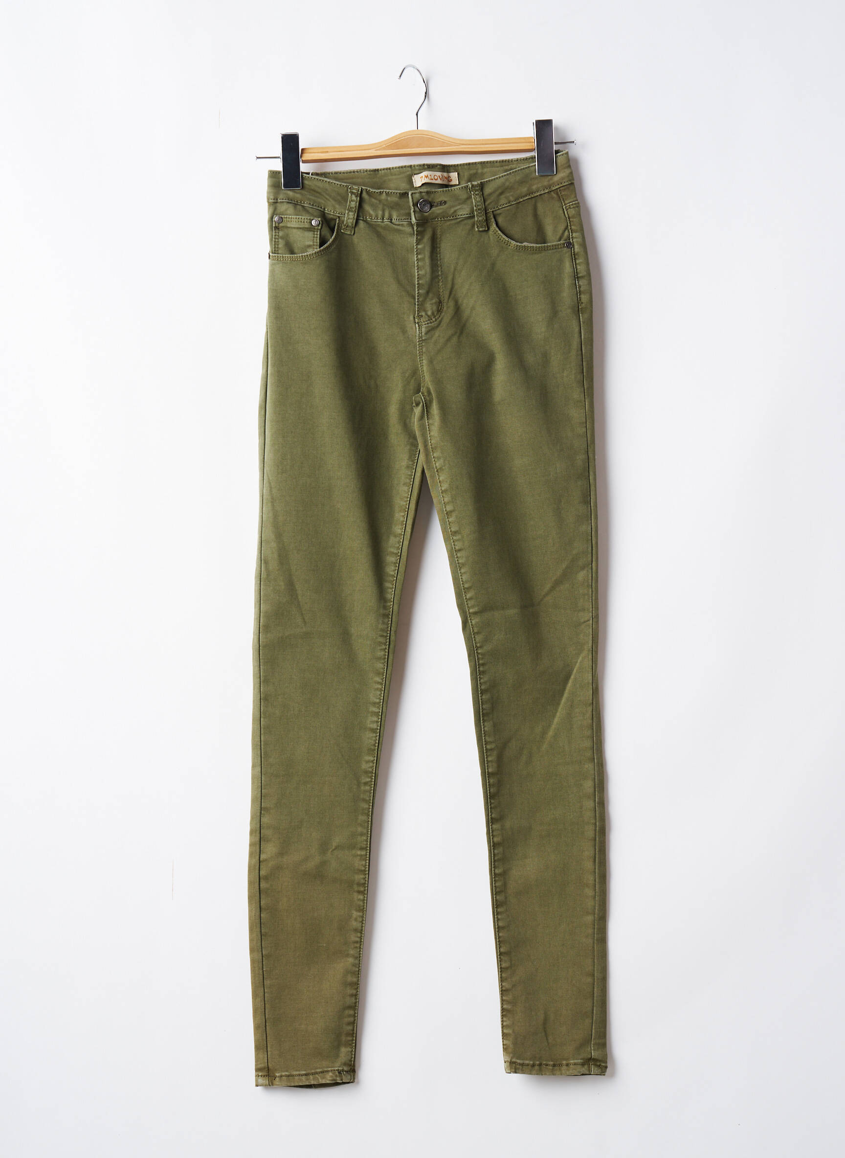 Pm Loving Pantalons Slim Fille couleur vert