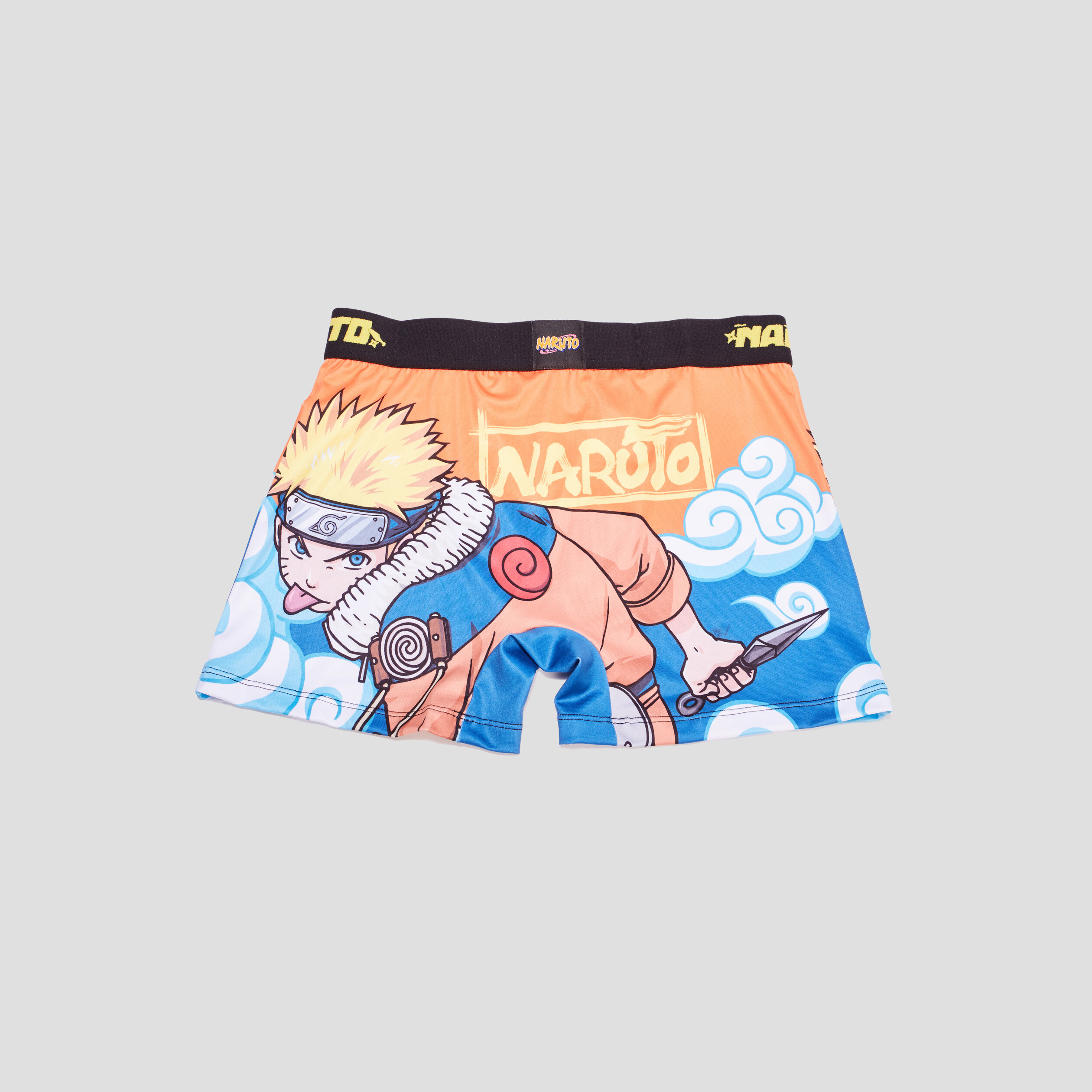 Boxer Freegun Naruto jaune homme | La Halle