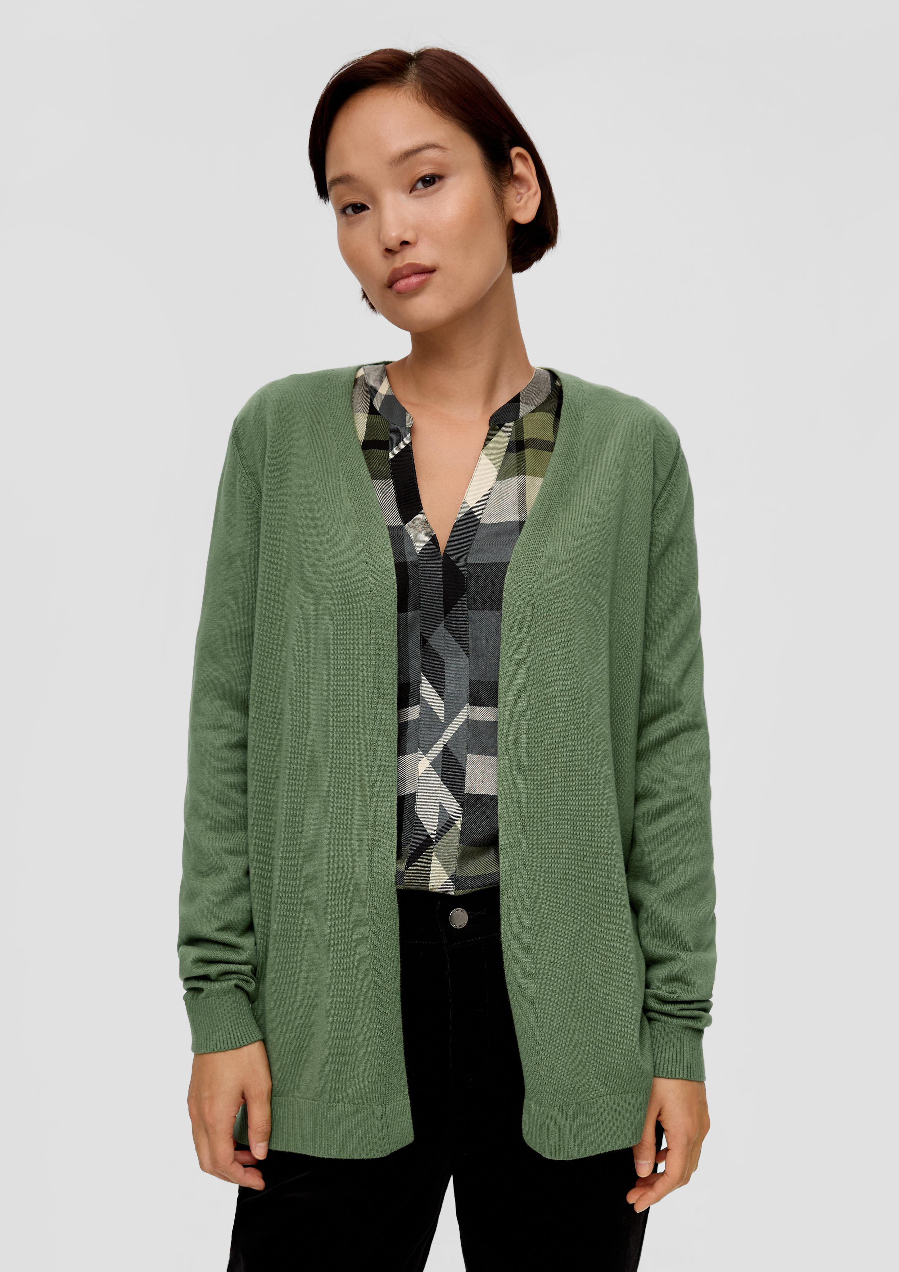 Strickjacke aus Viskosemix  2134504-7834