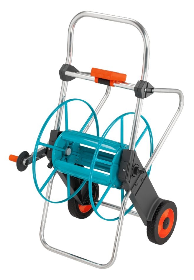 Gardena 02674-20 Cărucior metalic pentru furtun 100