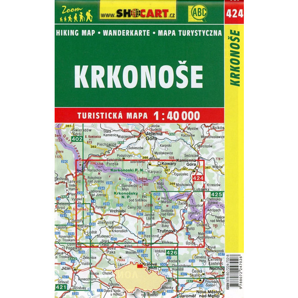 Wanderkarte Tschechien Krkonose - Wanderkarte