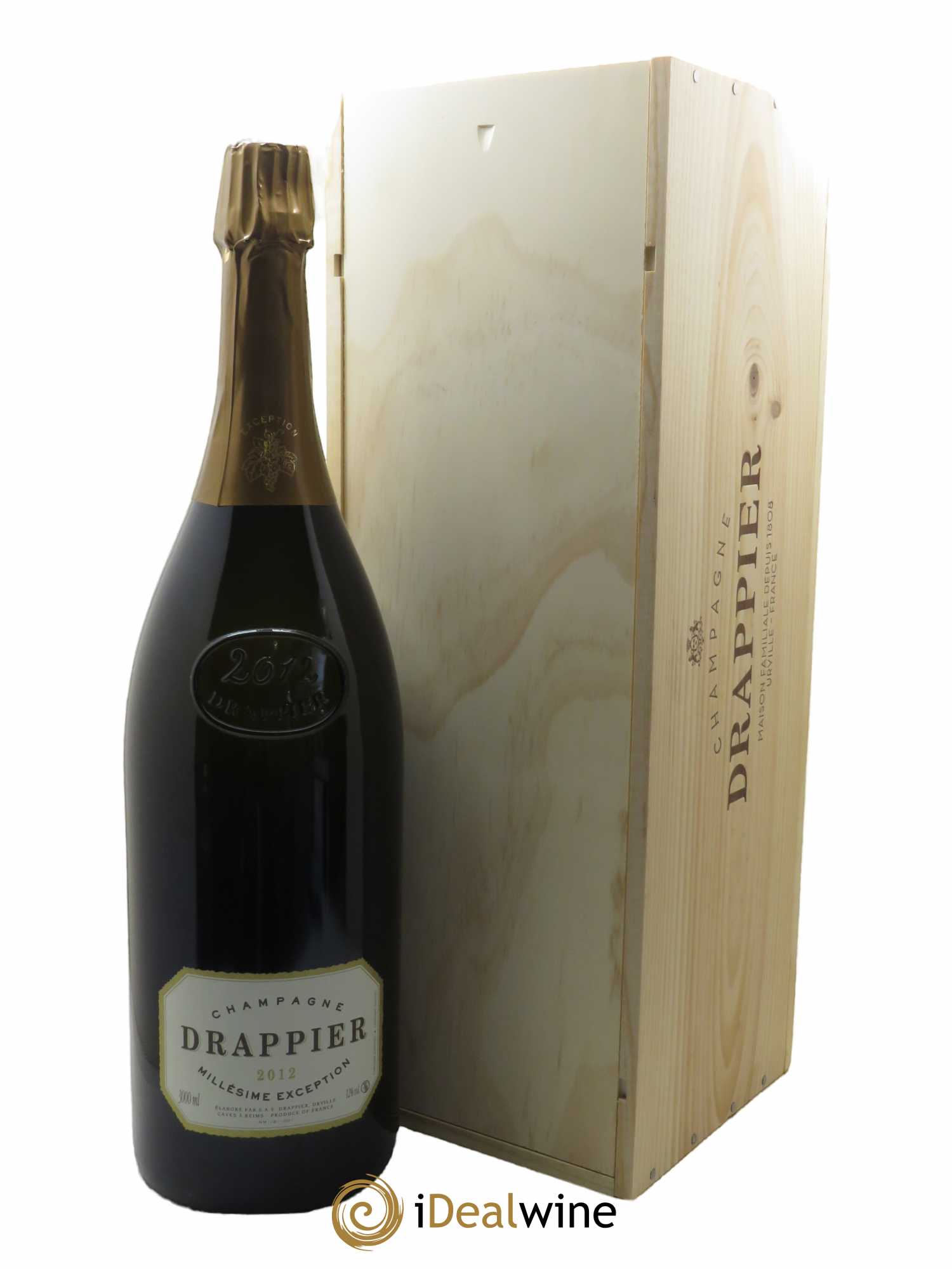 Millésime Exception Drappier  2012 - Lot de 1 Double-magnum
