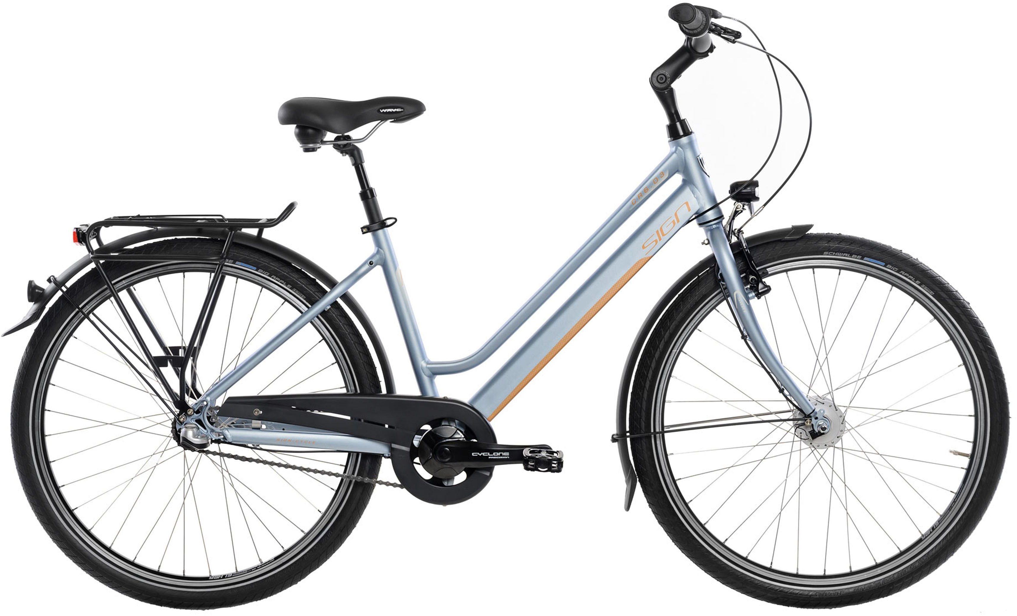 SIGN Cityrad, 7 Gang Shimano NEXUS SG-C3001-7C Schaltwerk