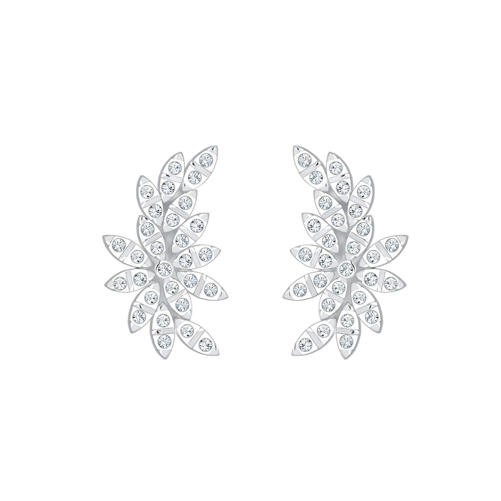 Elli PREMIUM Elli PREMIUM Boucles d'Oreilles Earcuff Kristalle 925 Silber Boucles d'oreilles