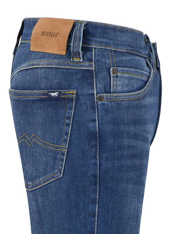 MUSTANG, Jeans Tramper, Straight Fit, Thermo Denim, blau