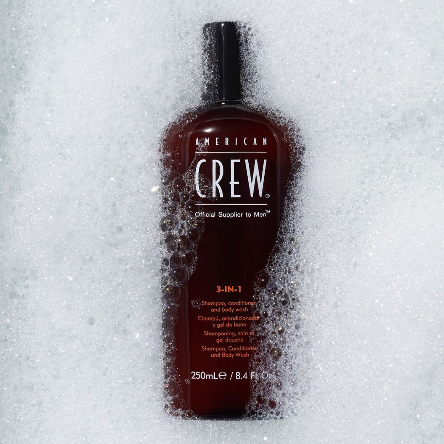 American Crew Classic 3 in 1 Shampooing Après-Shampooing et Gel Douche 450 ml