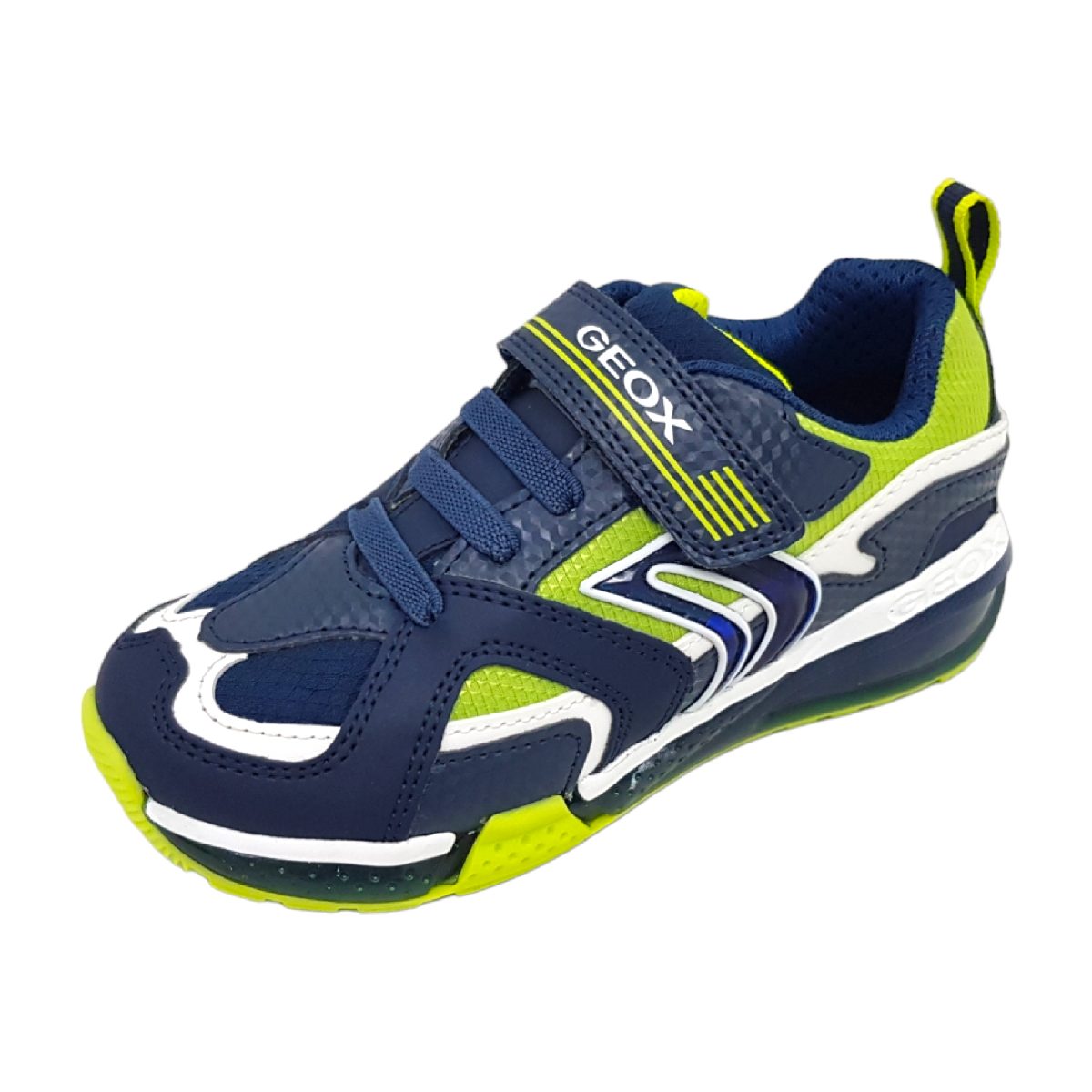 Geox J BAYONYC BOY J36FEE-050FU/C0749 Blau C0749 navy/ lime