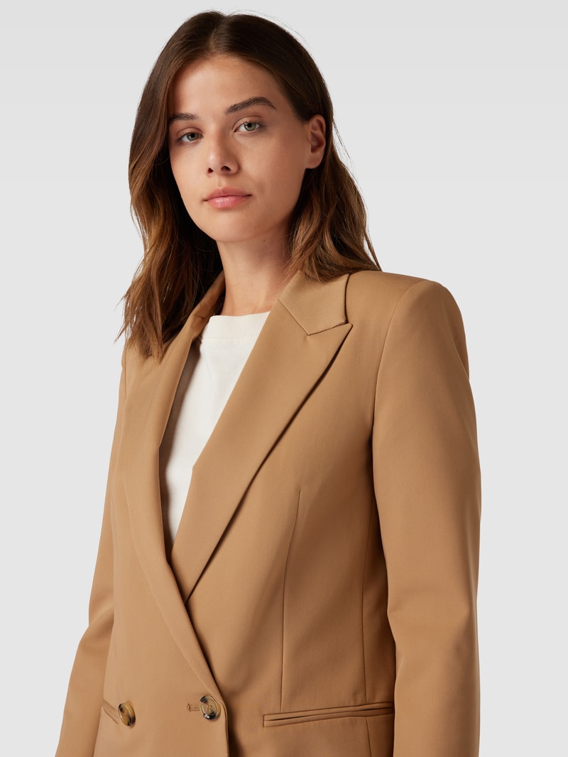 Blazer mit Paspeltaschen Modell 'GRETA' in camel