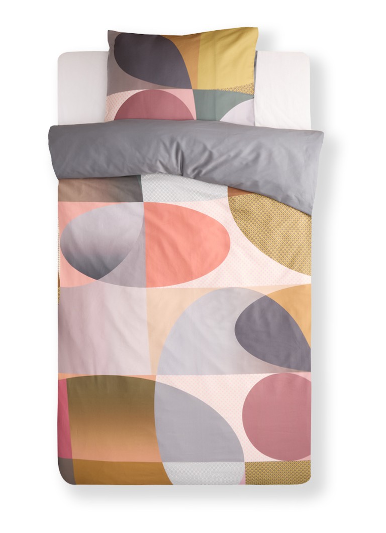 BeddingHouse Dutch Design Regal Multi duvet cover made of organic cotton satin 220TC - includes pillowcase