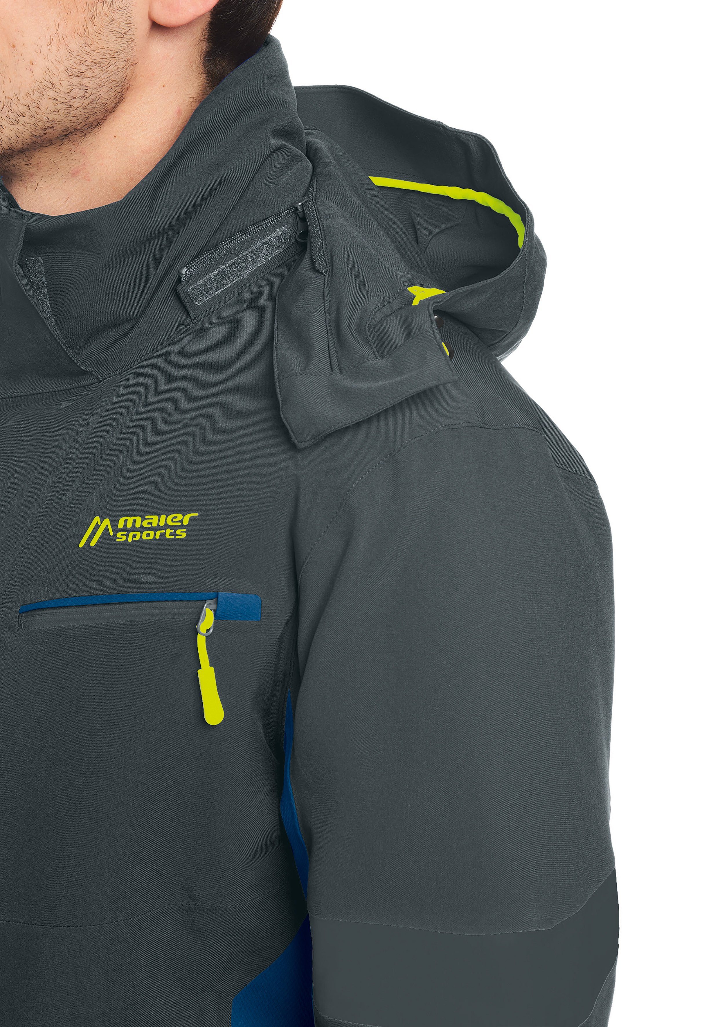 Maier Sports Skijacke Fast Motion M Warme Skijacke im sportlichen Look für schnelle Abfahrten