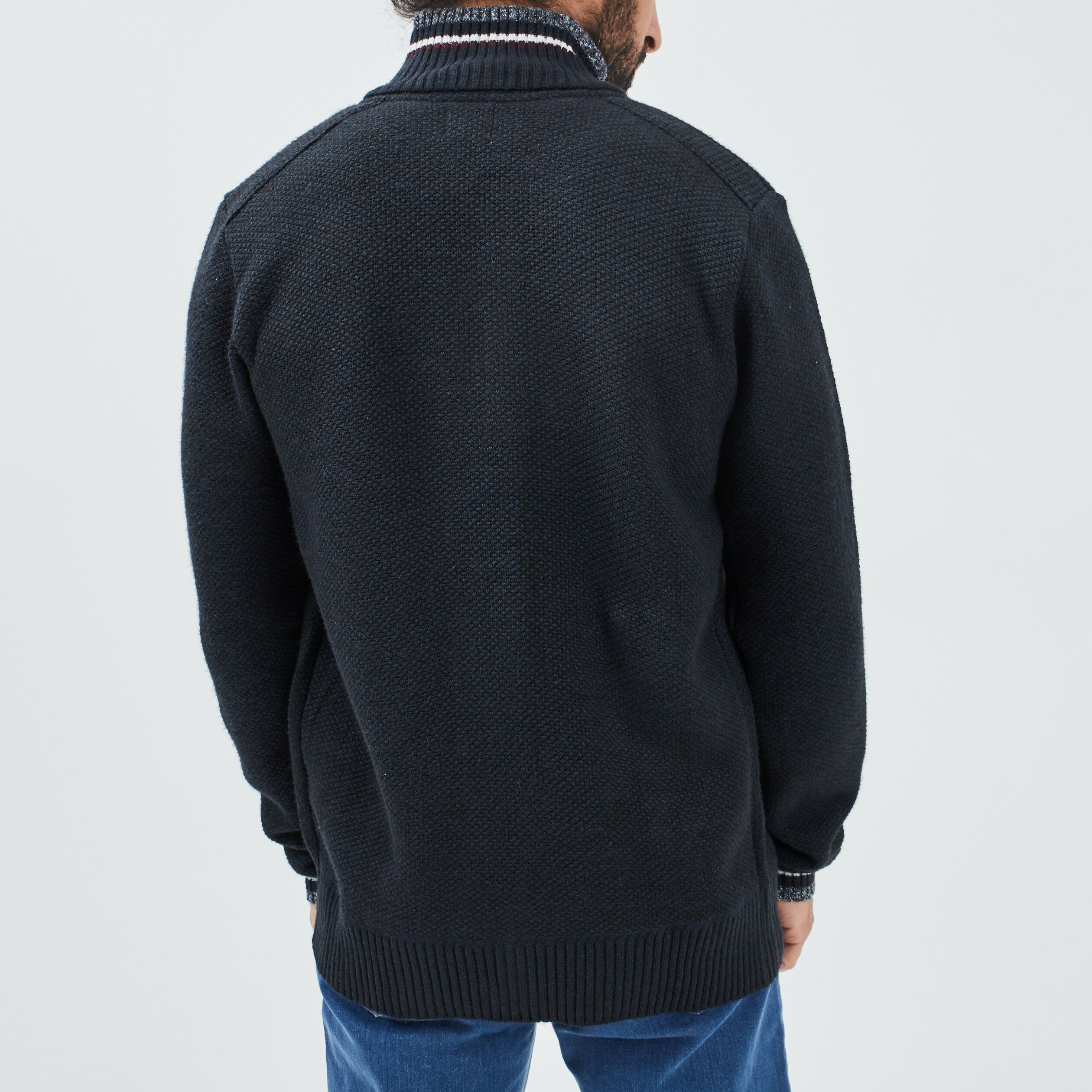 Gilet zippé Creeks bleu marine homme | La Halle
