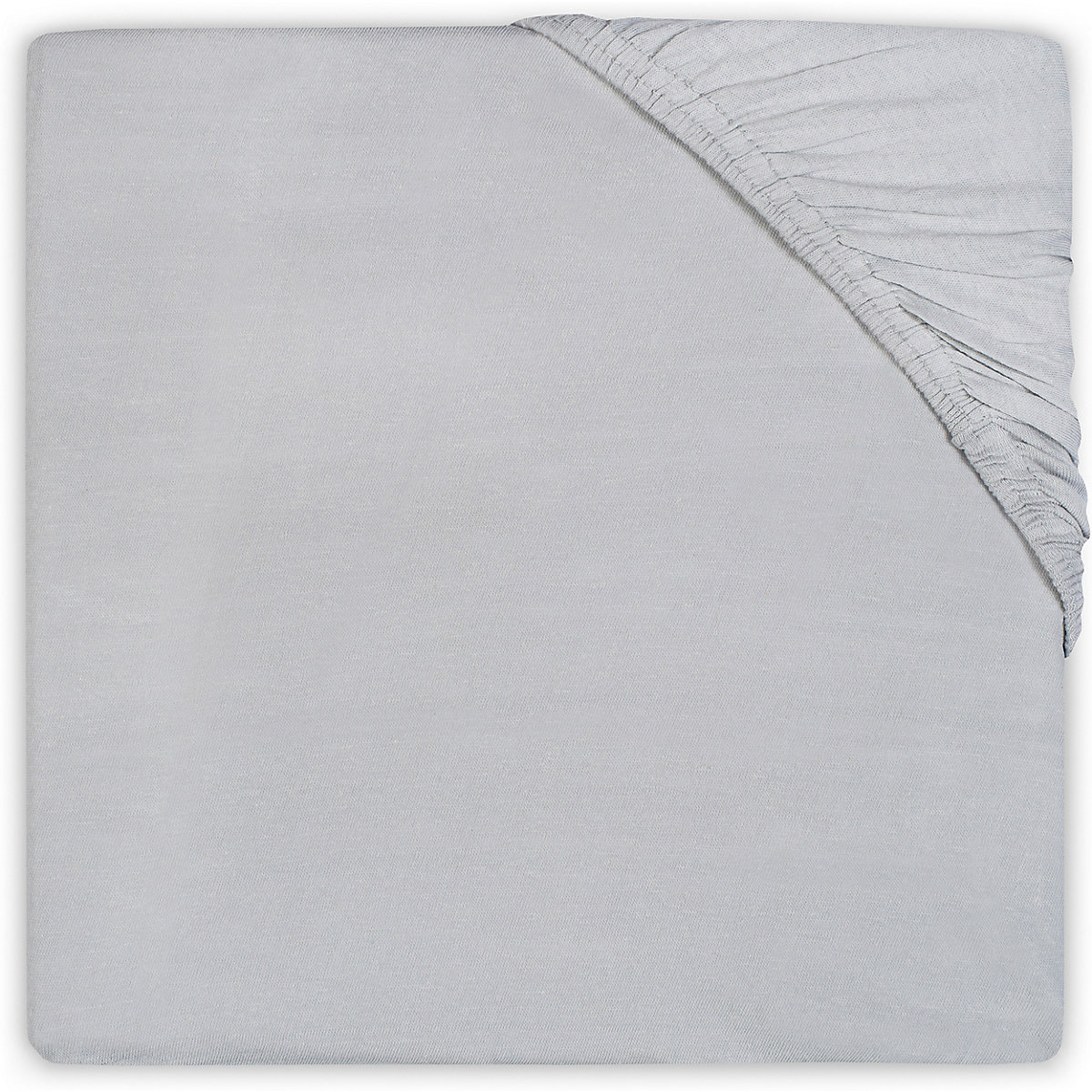 Spannbettlaken für Stubenwagen und Wiegen Jersey, 40 x 80/90 cm, soft grey