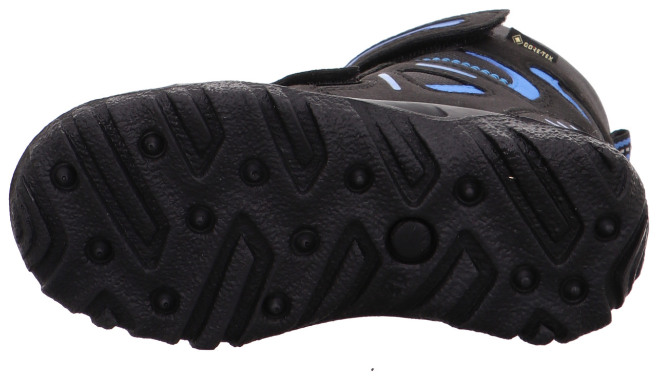 HUSKY - Schwarz/Blau Boots mit Klettverschluss