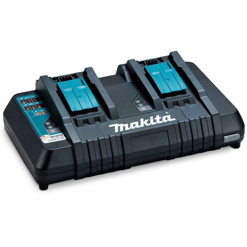 Conjunto de 2 baterias MAKITA 18V sem escova, 2 x 5,0 Ah, DLX2455TX1