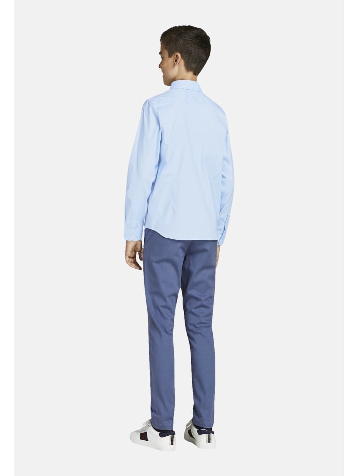JACK & JONES Junior Hemd 'Parma' in hellblau günstig kaufen