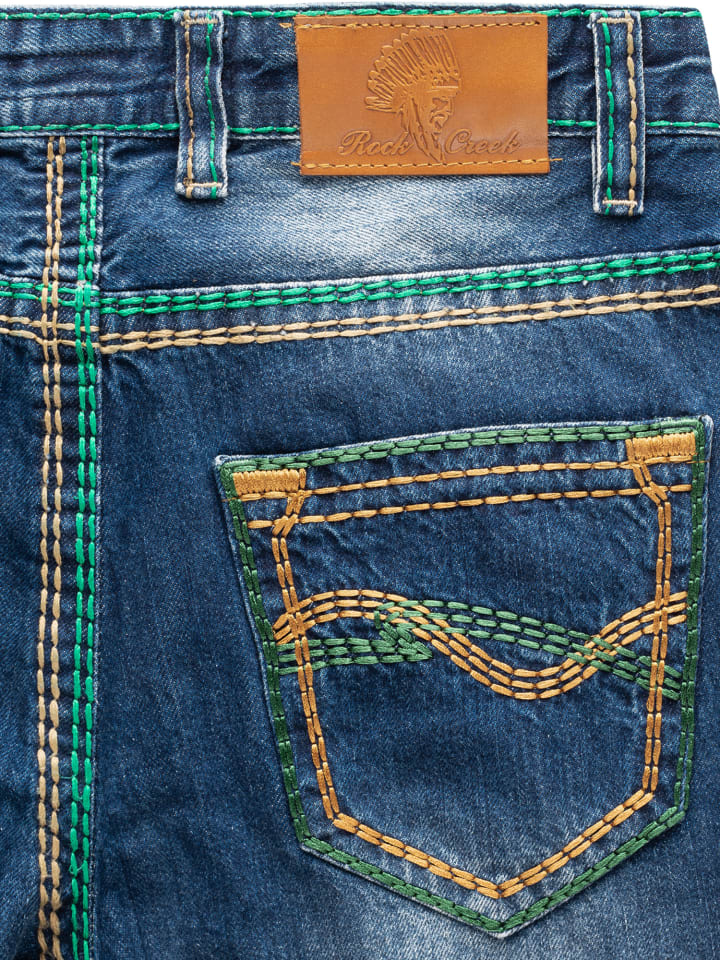 Rock Creek Jeans in Dunkelblau günstig kaufen