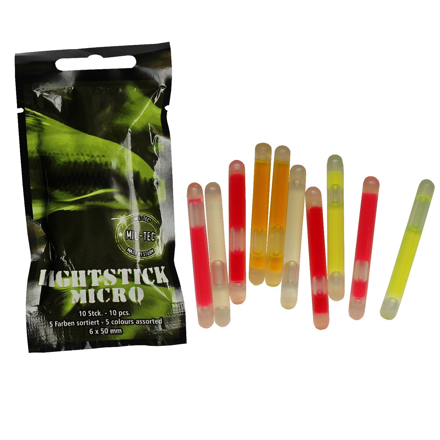 Micro Leuchtstab 10er Set
