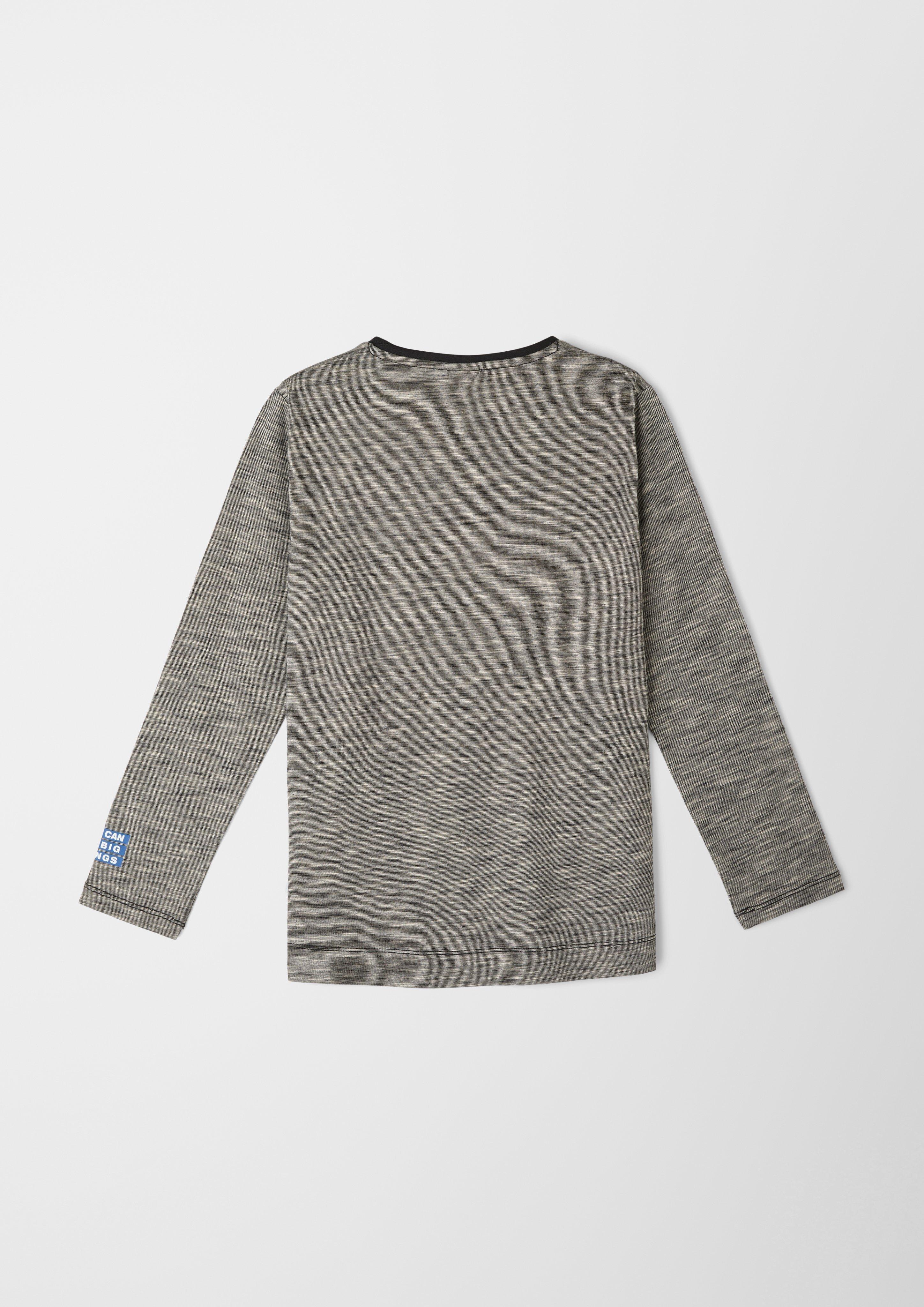 Longsleeve in melierter Optik  2118615-99W5