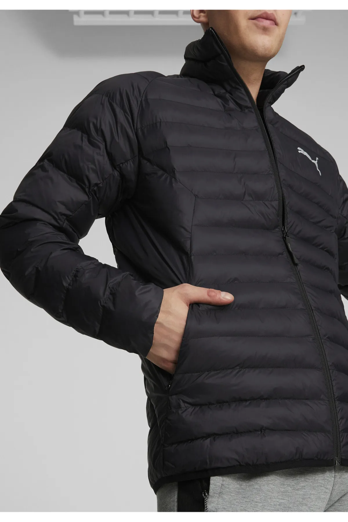 Puma  Winterjacke - Schwarz - Basic