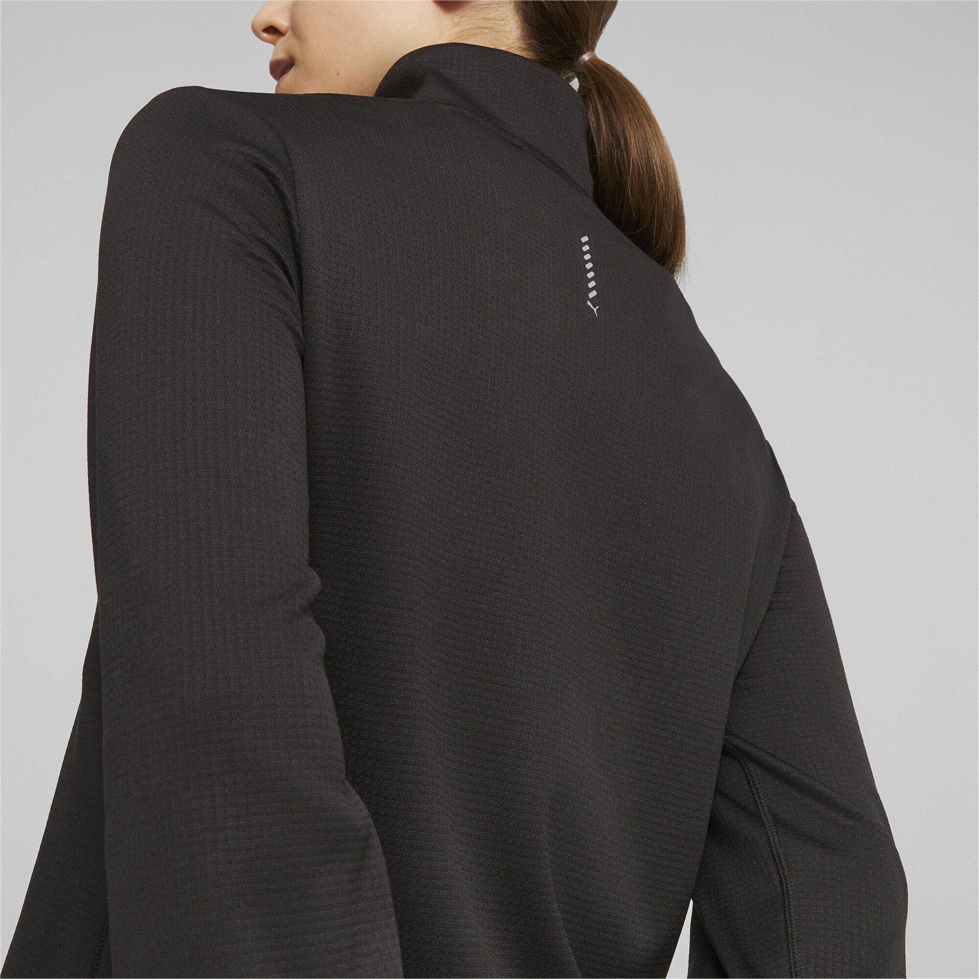 PUMA Trainingspullover Micro Fleece Laufpullover Damen