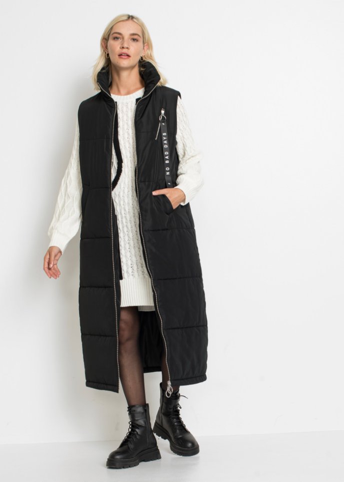 Longweste aus recyceltem Polyester