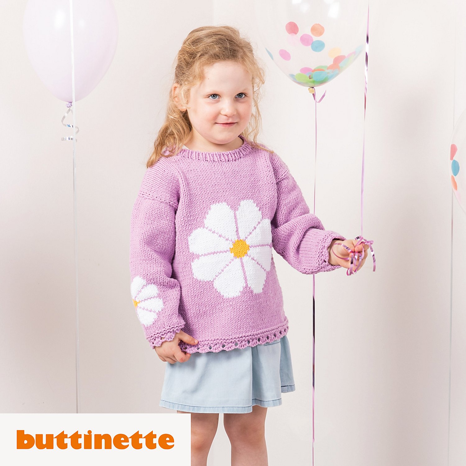 Strickanleitung - Mädchenpullover aus Woll Butt Lisa