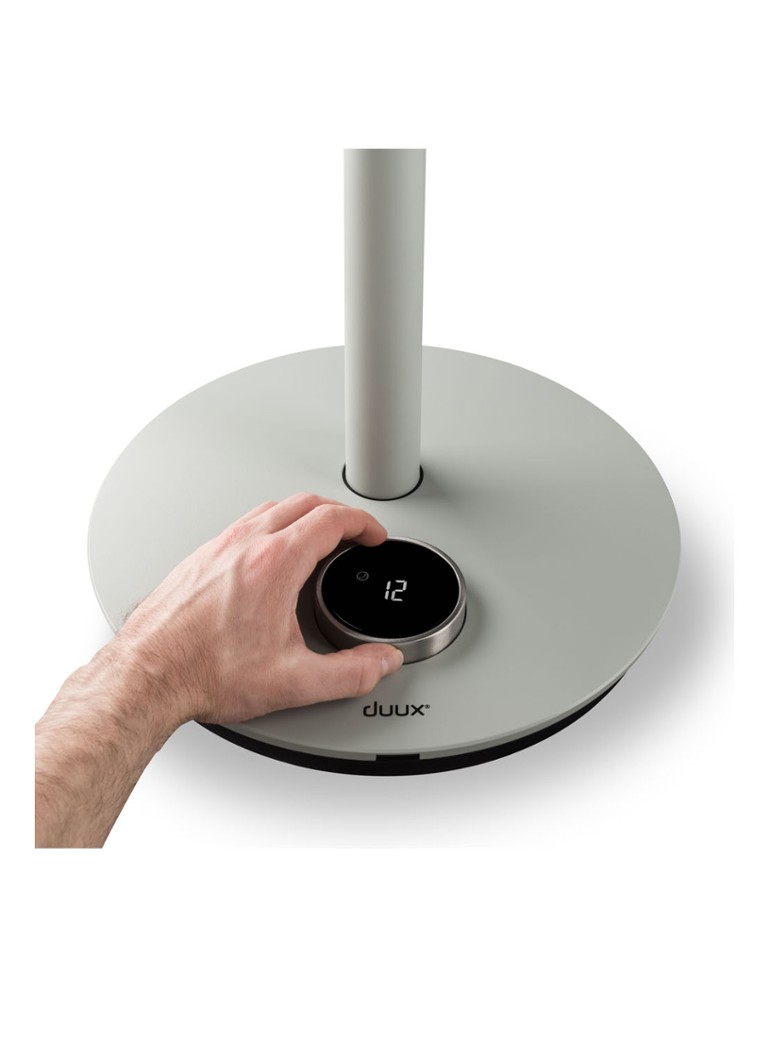 Ventilator de masă inteligent Duux Whisper Flex, alimentat cu baterii, 88 cm