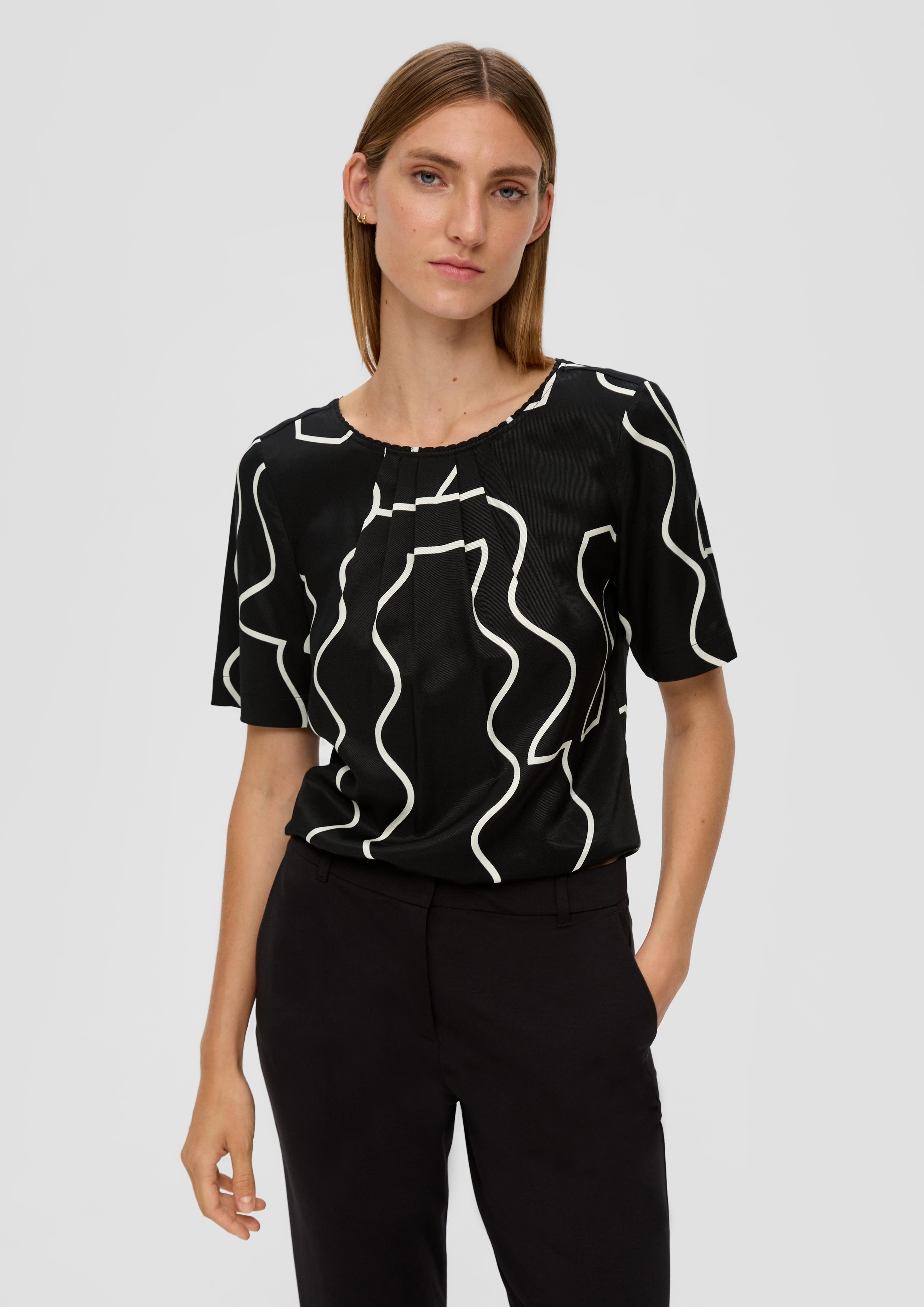 Twillbluse aus Viskose  2136610-99A5