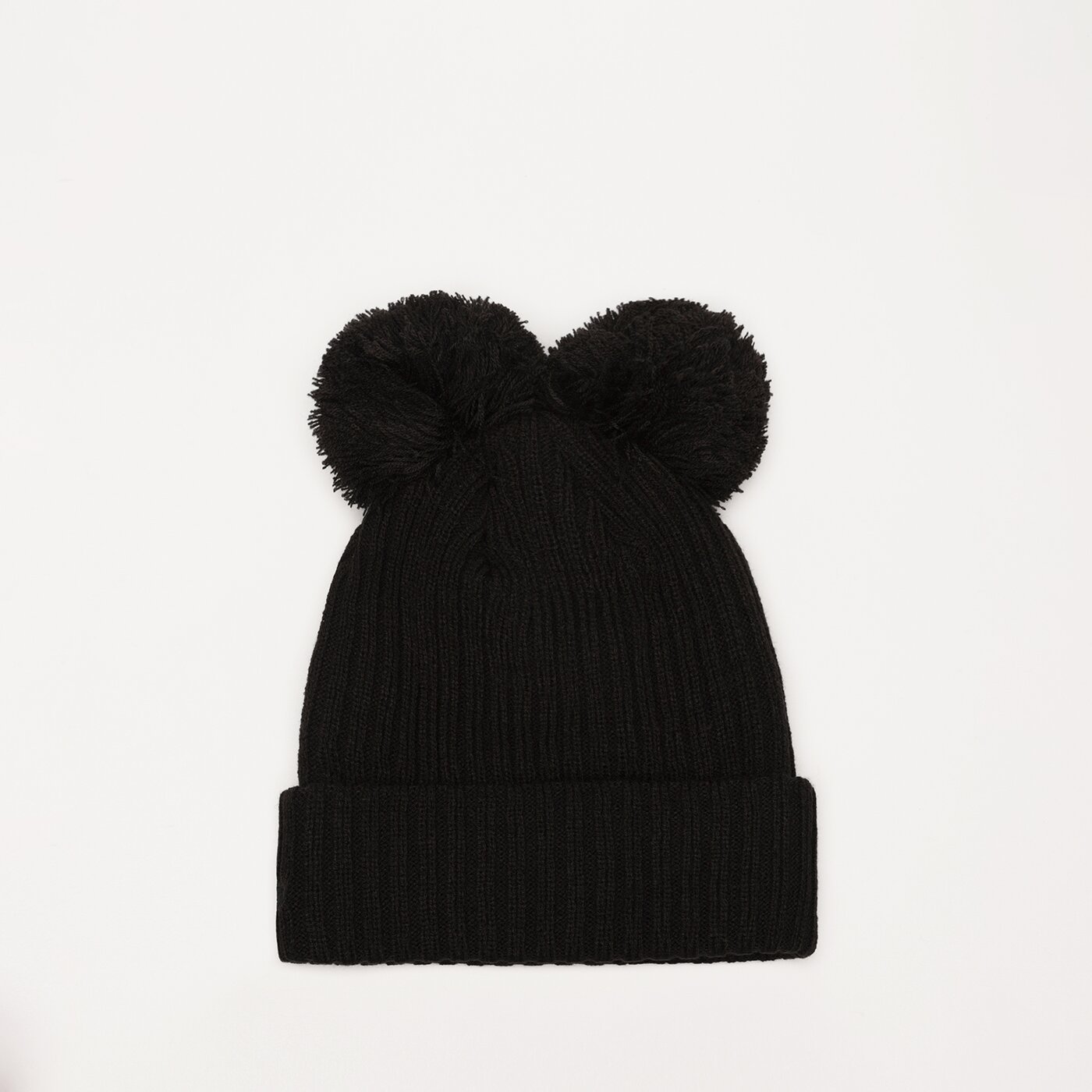 NEW ERA MÜTZE WMNS DOUBLE POM BEANIE NYY NEW YORK YANKEES Schwarz