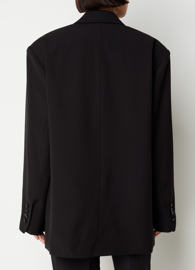 Frankie Shop Gelso overdimensjonert blazer med klafflommer