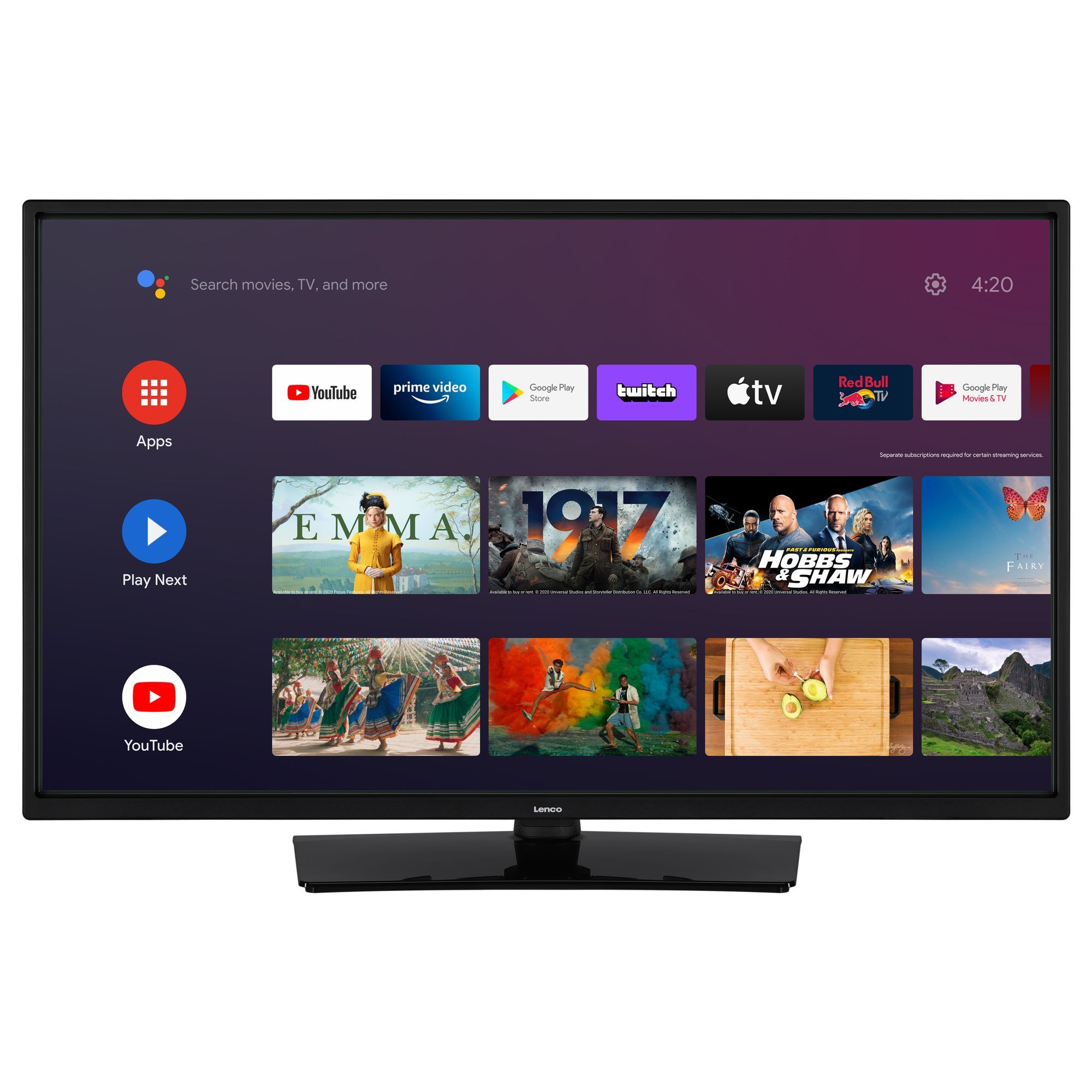Lenco LED-3263BK 32-Zoll Smart-TV