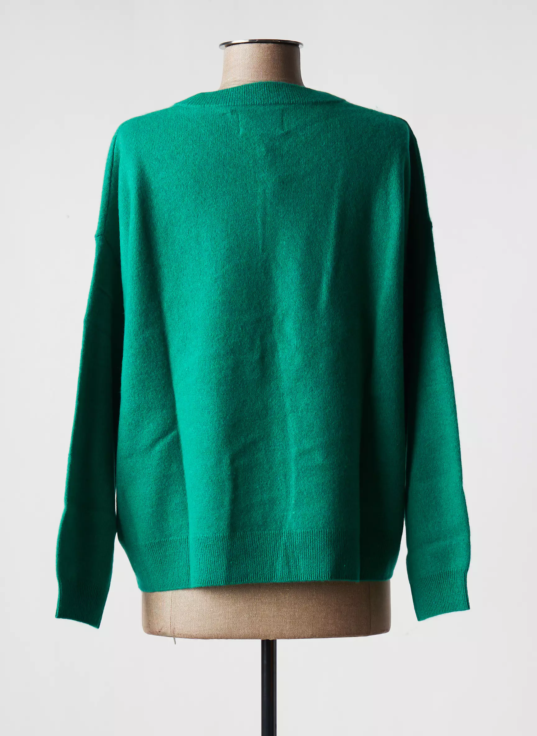 Les Tricots De Lea Pulls Femme couleur vert