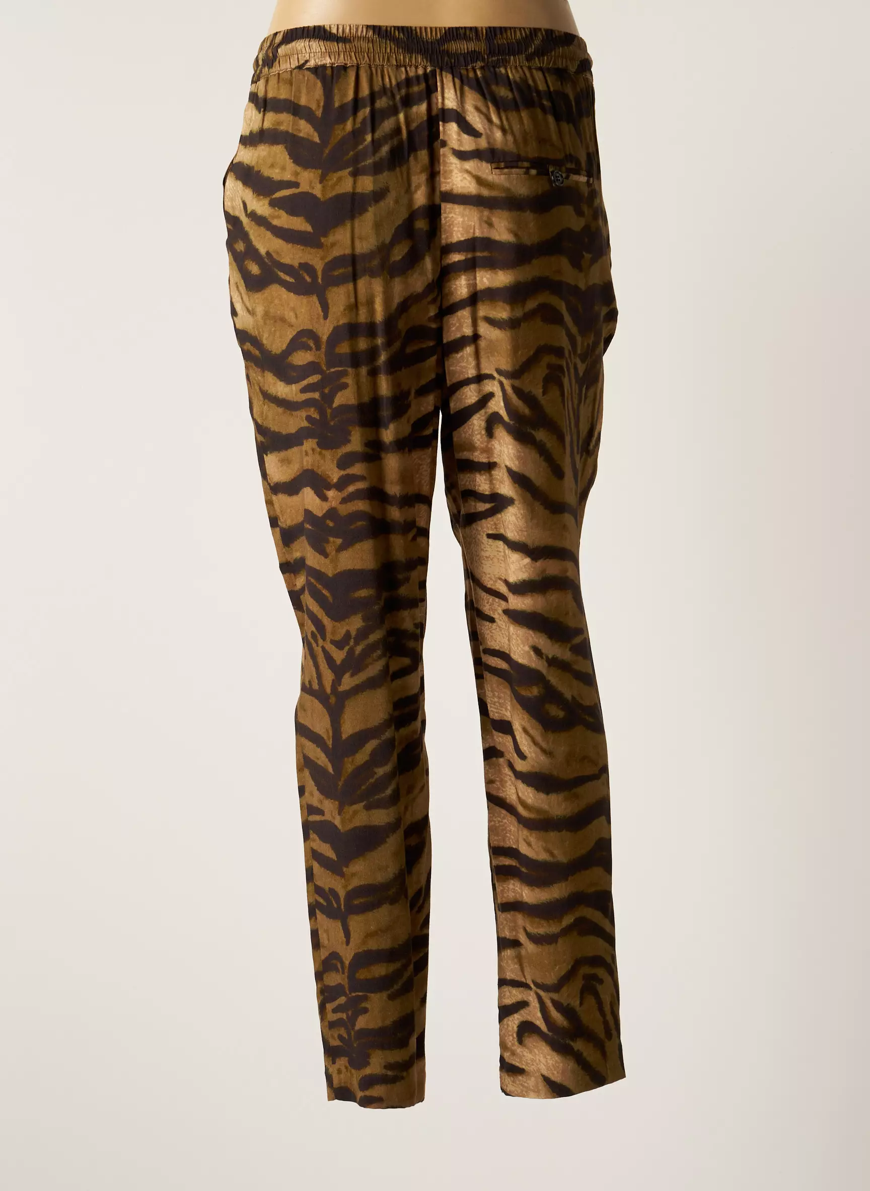 School Rag Pantalons Chino Femme couleur marron