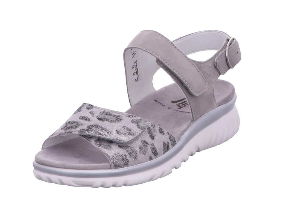 SEMLER Komfort Sandalen grau