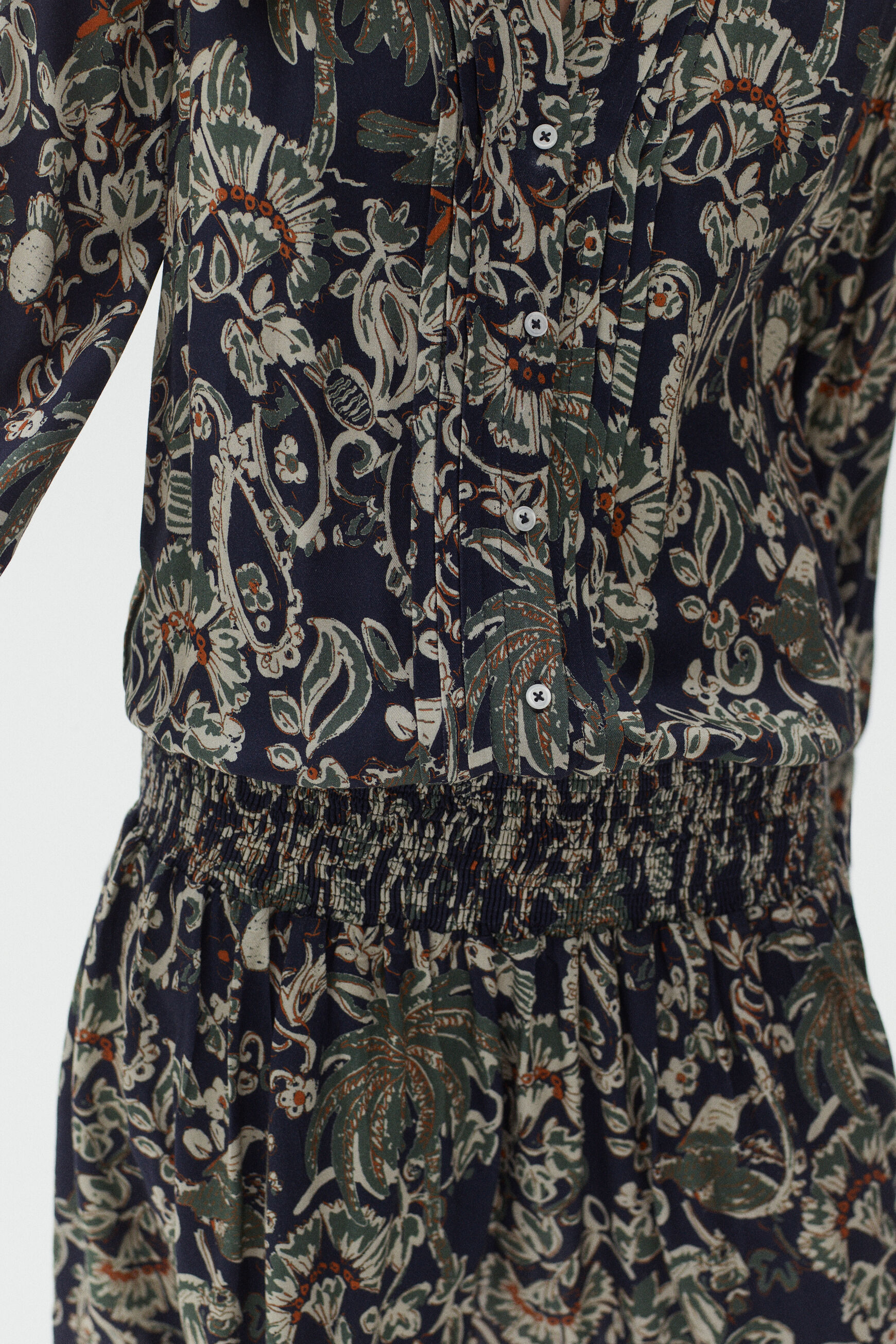 robe sybil bleu marine femme