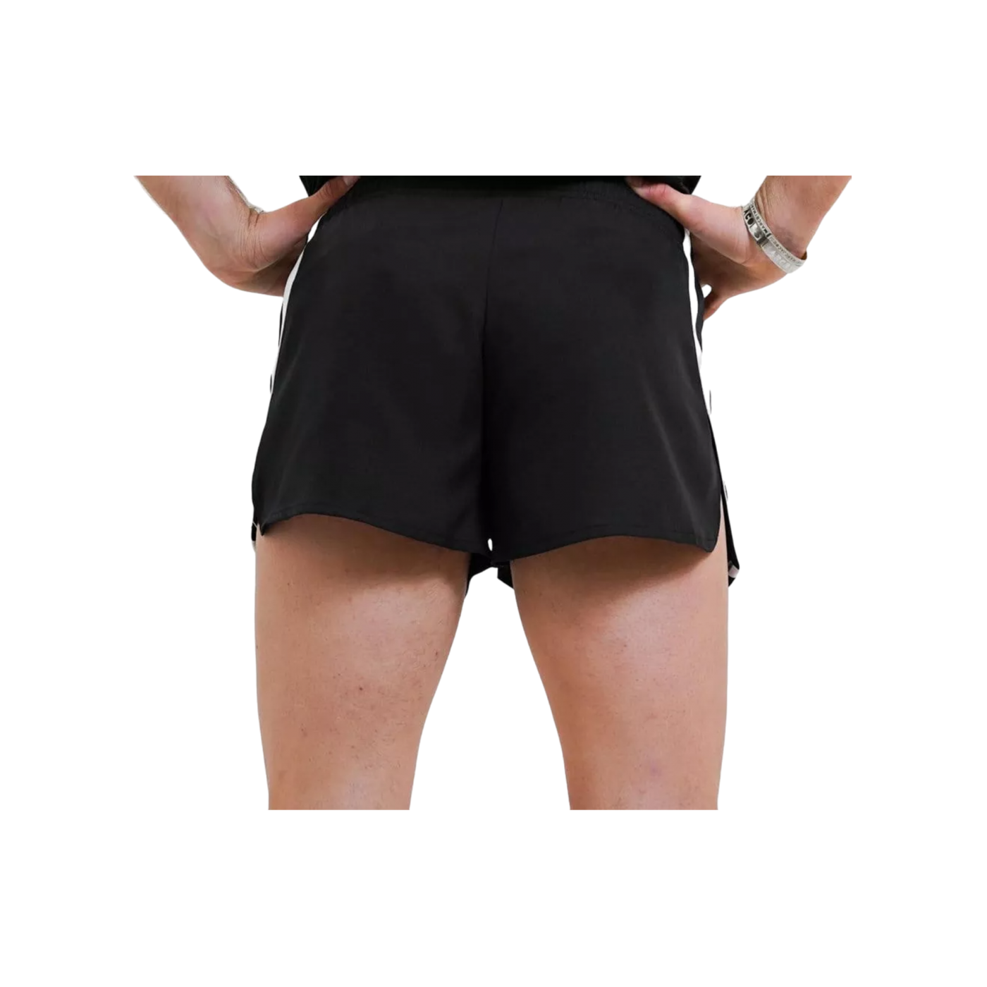 Nike Stock Fast 2 Short Running Schwarz F010
