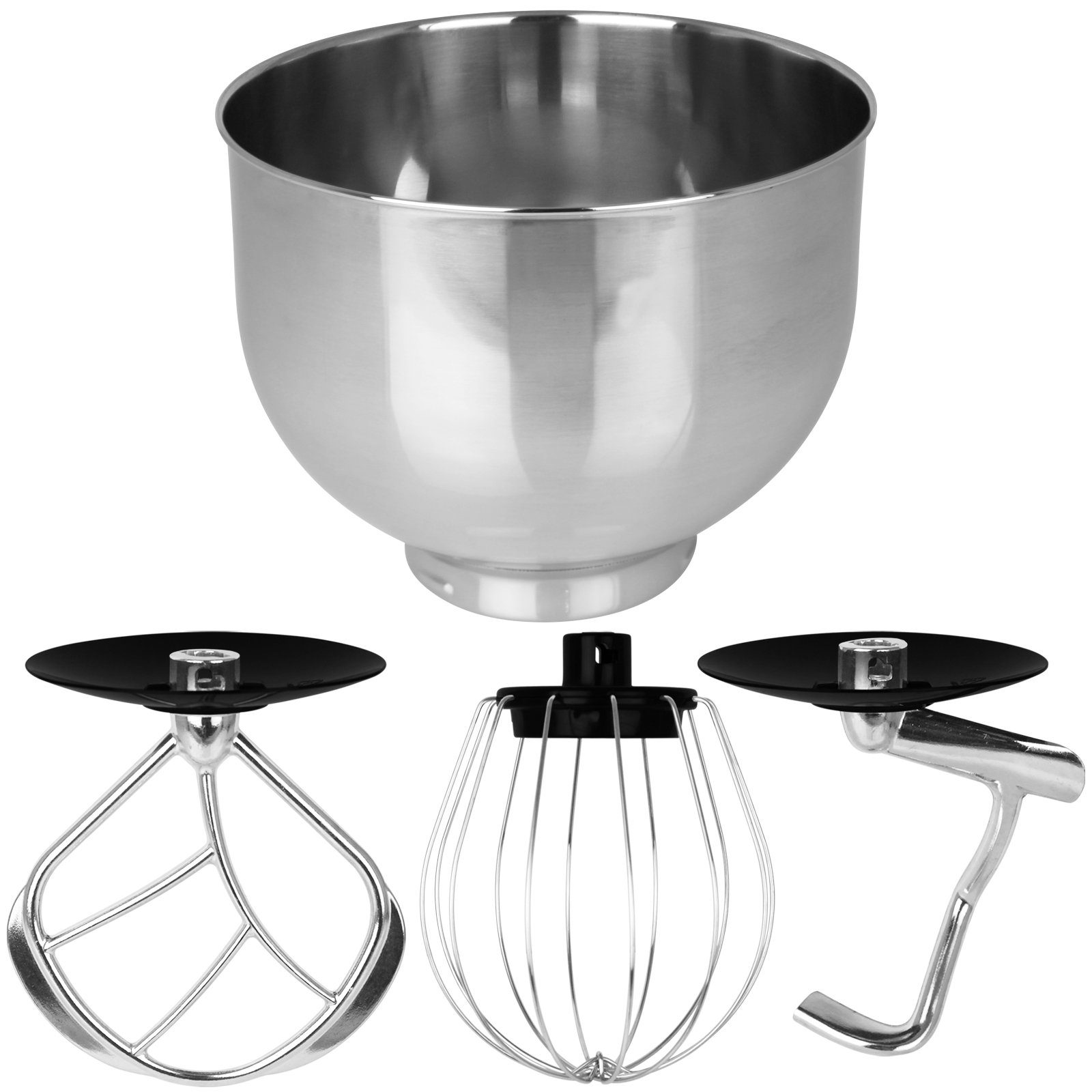 Hatex Küchenmaschine 1200W mit Farbwahl, 1200,00 W, Teigkneter Standmixer Mixer Rührfunktion Rühraufsatz