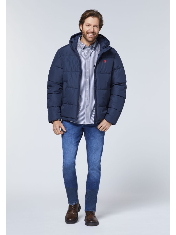 Polo Sylt Hemd in Blau günstig kaufen